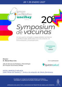 20 Symposium de Vacunas Grupo Uncibay - Participa: Quirón Salud